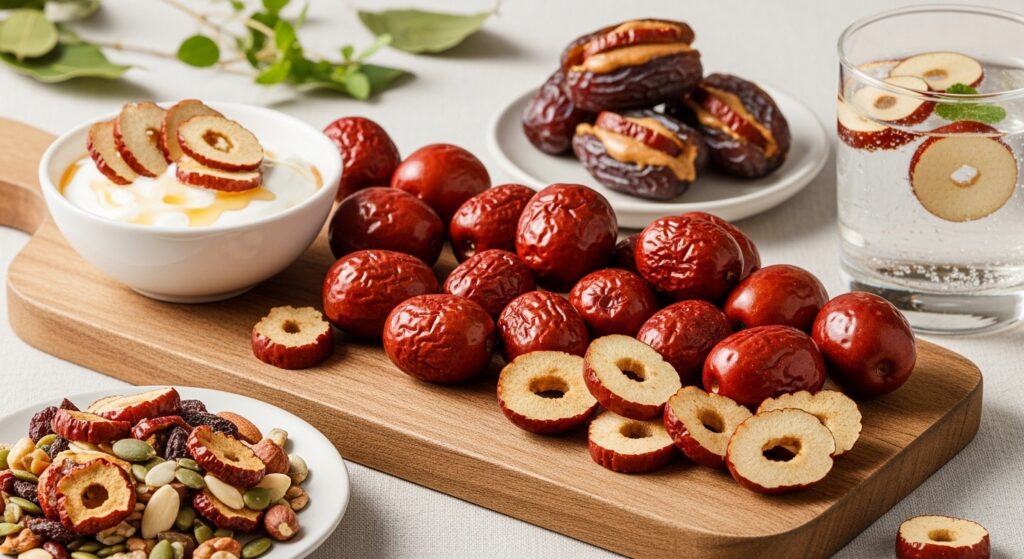 Žižole: Fresh and Healthy Dried Jujube Serving Ideas