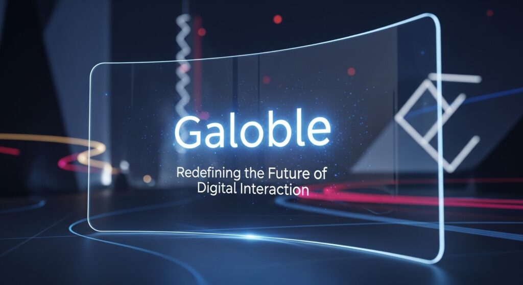 What is Galoble? Redefining the Future of Digital Interaction